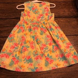 Penelope Mack Toddler Girls 🌴Tropical Floral Sleeveless Sundress Lined 2t